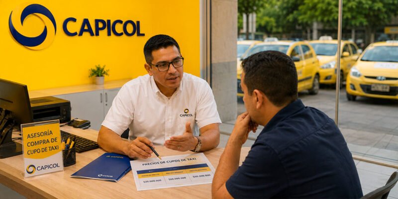 Cupo de taxi en Colombia